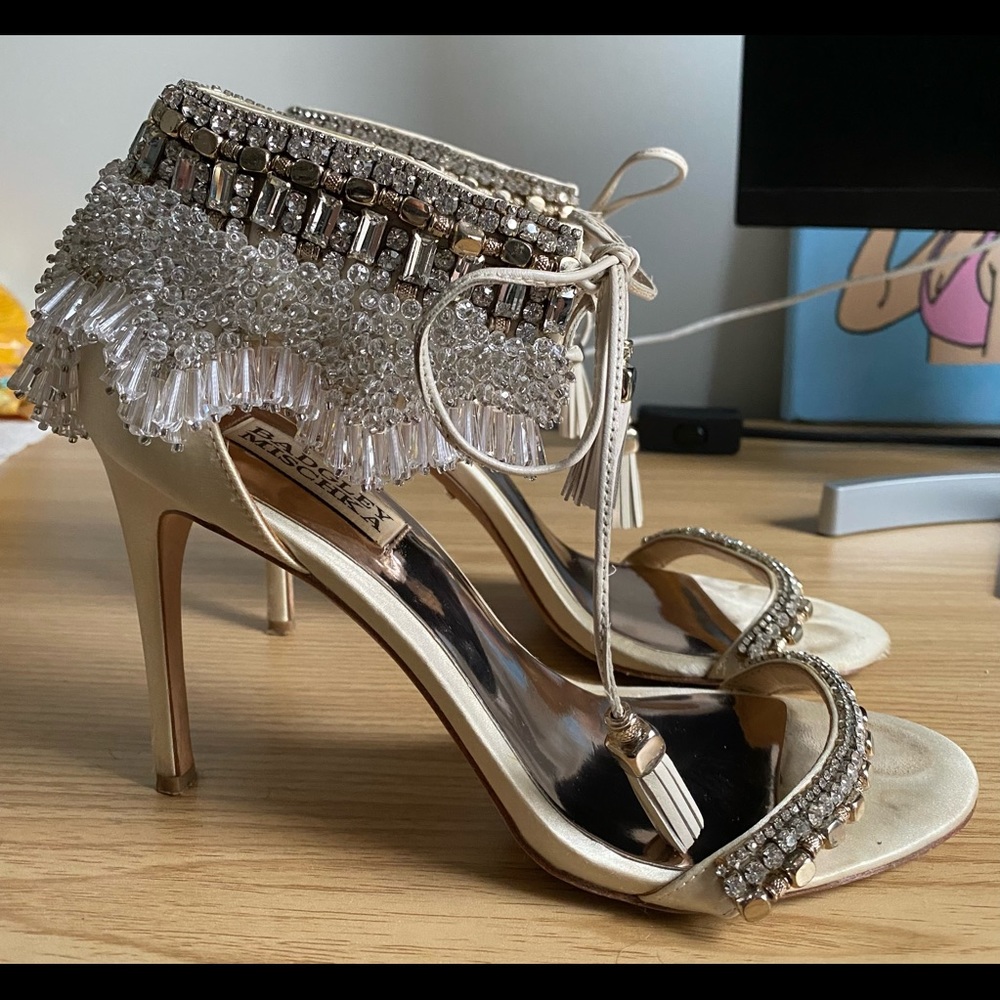 Badgley Mischka Katrina Heel Sz 8